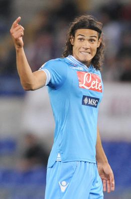 En Italia afirman que el Madrid es el favorito para llevarse a Cavani
