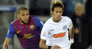 Alves: "Si viene Neymar sería un alivio, ayudaría mucho a Messi"