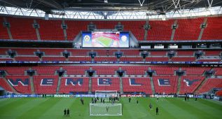 Los finalistas de la Champions League entrenan en Wembley