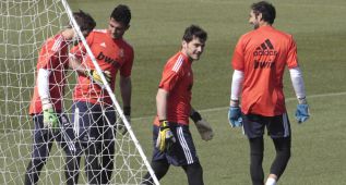 El Real Madrid se entrenó hoy y decreta ley del silencio