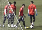 El Real Madrid se entrenó y decreta ley del silencio
