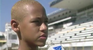 A los 13 años Neymar ya pensaba en jugar en el Real Madrid o el Barça