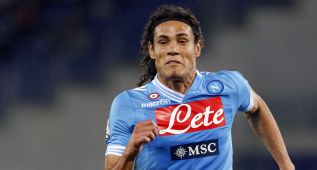 El Nápoles ya tantea tres 'nueves' para sustituir a Edinson Cavani