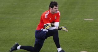 El Madrid se entrenó sin Casillas, Xabi Alonso ni Sergio Ramos