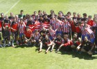 El Cadete A fue campeón y lo celebró con el primer equipo