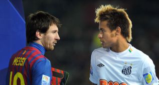 Neymar confirma que el lunes firmará con el Barcelona