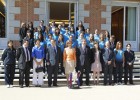 La Reina Sofía recibió a las chicas del Barça, campeonas de Copa