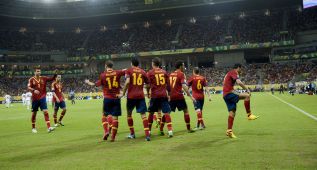 España mejoró ante Uruguay sus anteriores exhibiciones
