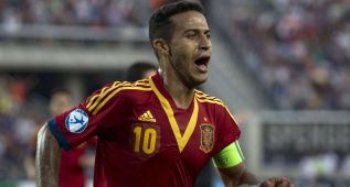 Thiago: "Creo que no marcaba un hat-trick desde infantiles"