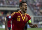 Thiago: "Creo que no marcaba un hat-trick desde infantiles"