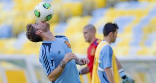 Entrenamiento en Maracaná