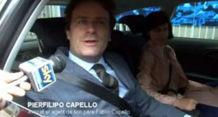 Sky Sport 'caza' al hijo de Capello en las oficinas del PSG