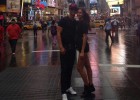 Cristiano e Irina posan en La Gran Manzana de Nueva York