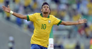 Brasil vive del genio de Neymar