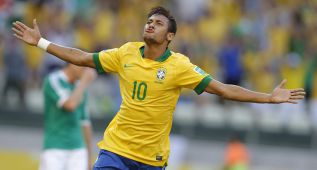 Brasil vive del genio de Neymar