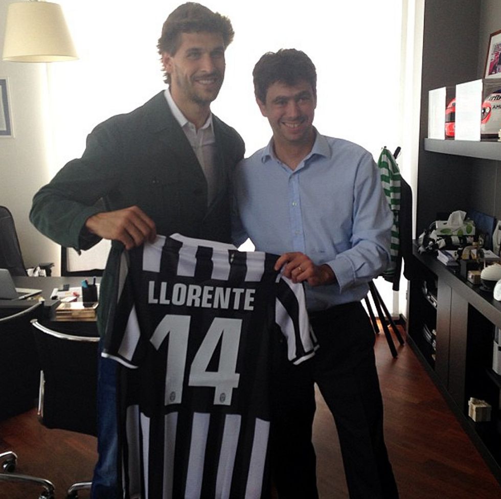 Fernando Llorente lucirá el dorsal 14 en la Juventus AS