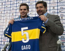 Gago: "Es una sensación muy linda volver a Boca Juniors"