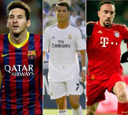 Mejor jugador UEFA del año: Cristiano, Ribéry y Messi, la final Mejor jugador UEFA del año: Cristiano, Ribéry y Messi, la final