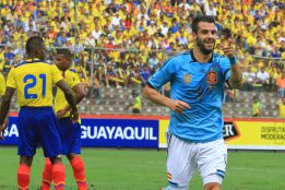"Tenía muchas ganas de volver y estoy contentísimo por el gol" "Tenía muchas ganas de volver y estoy contentísimo por el gol"