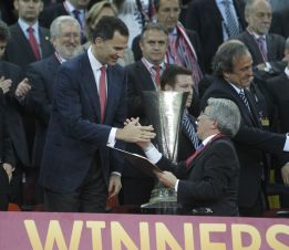 El Príncipe Felipe recibe hoy a la cúpula del Atlético de Madrid