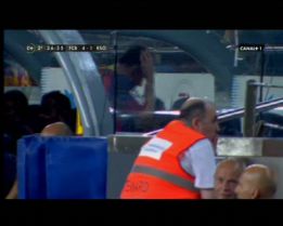 A Messi le molestó su cambio, gesto incluido a Martino A Messi le molestó su cambio, gesto incluido a Martino