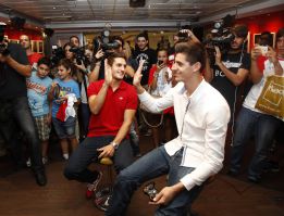 Koke: "La victoria en la Copa quizá nos ha quitado presión" Koke: "La victoria en la Copa quizá nos ha quitado presión"