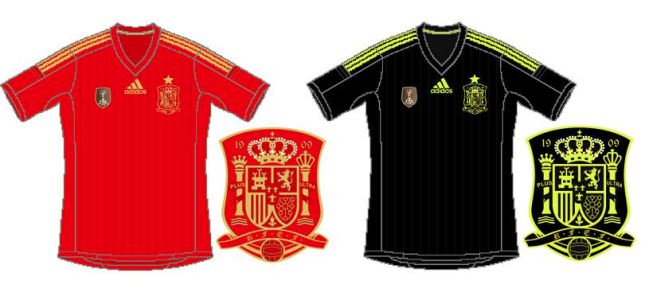 Serán estas camisetas España para el Mundial 2014? -