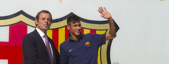 Acusan a Rosell de desviar 40 'kilos' del fichaje de Neymar Acusan a Rosell de desviar 40 'kilos' del fichaje de Neymar