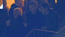 David Moyes, en el palco del Calderón: ¿vino a ver a Koke? David Moyes, en el palco del Calderón: ¿vino a ver a Koke?