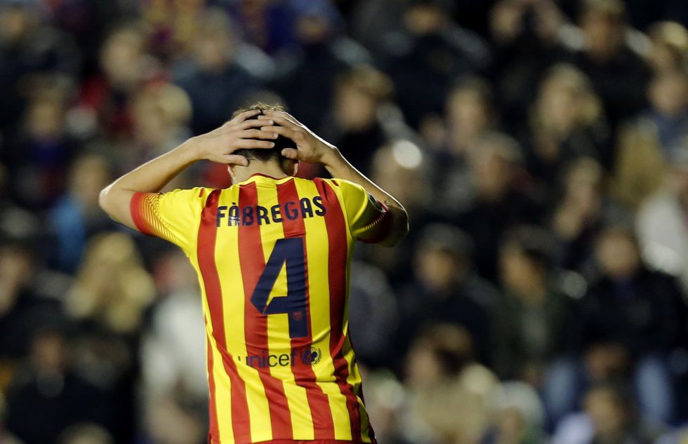 Cesc: "No me molestó el cambio, estaba enfadado por el partido" - AS.com