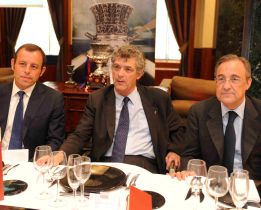 Villar, Tebas, Florentino y Cerezo avalan a Jose Maria del Nido