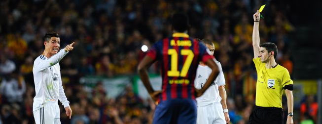 Undiano pita el Clásico del 23-M pese al lío de Cristiano en la ida Undiano pita el Clásico del 23-M pese al lío de Cristiano en la ida