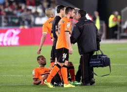 La lesión de Keita, en un susto: podría jugar ante el Getafe