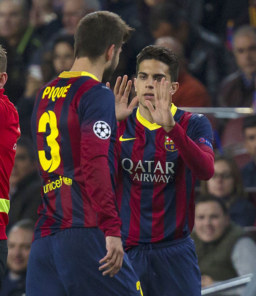 Bartra: "El Atleti ha demostrado que es todo un equipazo"