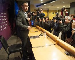 Bartomeu: "Atacan un modelo de 35 años; La Masia no se toca" Bartomeu: "Atacan un modelo de 35 años; La Masia no se toca"