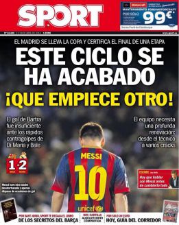 La Prensa, unánime: "El Madrid entierra a un Barça triste"