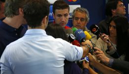 Gabi: "El Atlético está pudiendo con la presión y los halagos" Gabi: "El Atlético está pudiendo con la presión y los halagos"
