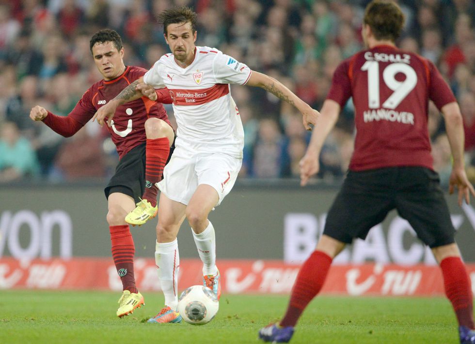 El Stuttgart empata y sigue amenazado por el descenso
