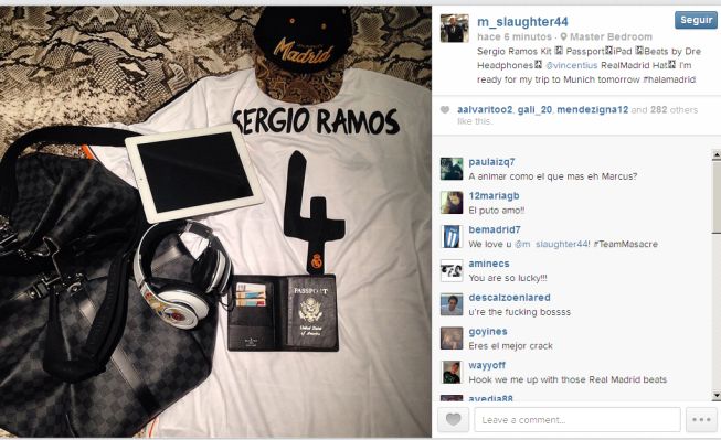 El kit de Marcus Slaughter para viajar a Múnich a ver al Madrid