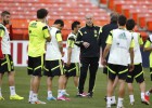 Cuatro del Atlético y tres del Madrid apuntan al once titular