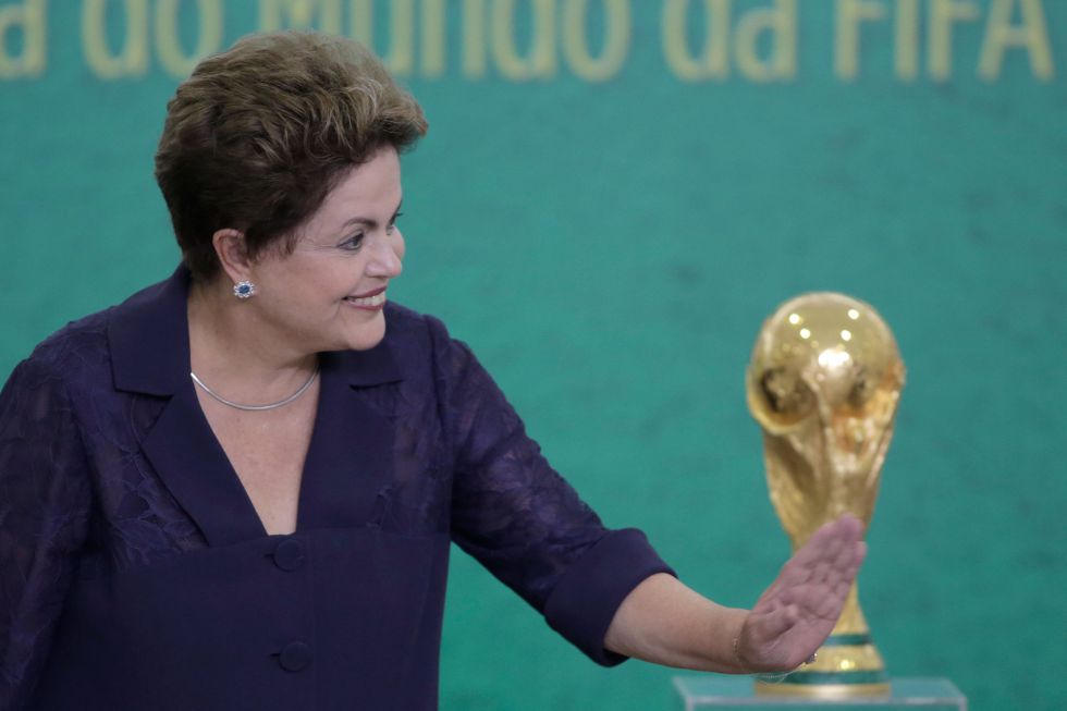 Rousseff arenga a Brasil: "Son los mejores, el mundo lo sabe"
