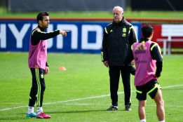 Del Bosque: "Yo pienso en todos y los jugadores, sólo en ellos" Del Bosque: "Yo pienso en todos y los jugadores, sólo en ellos"