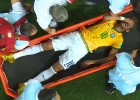 A Neymar le rompieron una vértebra: dice adiós al Mundial