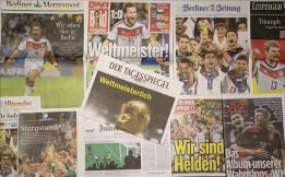 "Felicidad eterna": Alemania homenajea a su selección
