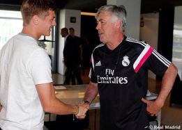 Kroos: "Ancelotti está muy feliz por mi llegada al Real Madrid"