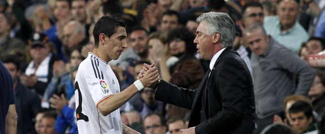Ancelotti espera a Di María pero el argentino no quiere volver Ancelotti espera a Di María pero el argentino no quiere volver