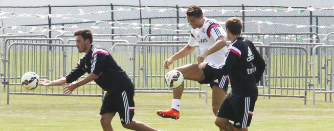 Cristiano acelera para estar a tope en la Supercopa del 12-A Cristiano acelera para estar a tope en la Supercopa del 12-A