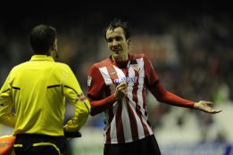 David López en su etapa en el Athletic