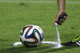 Uso del spray durante el Mundial