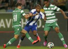 El Sporting y el Oporto igualan en un clásico con dos caras